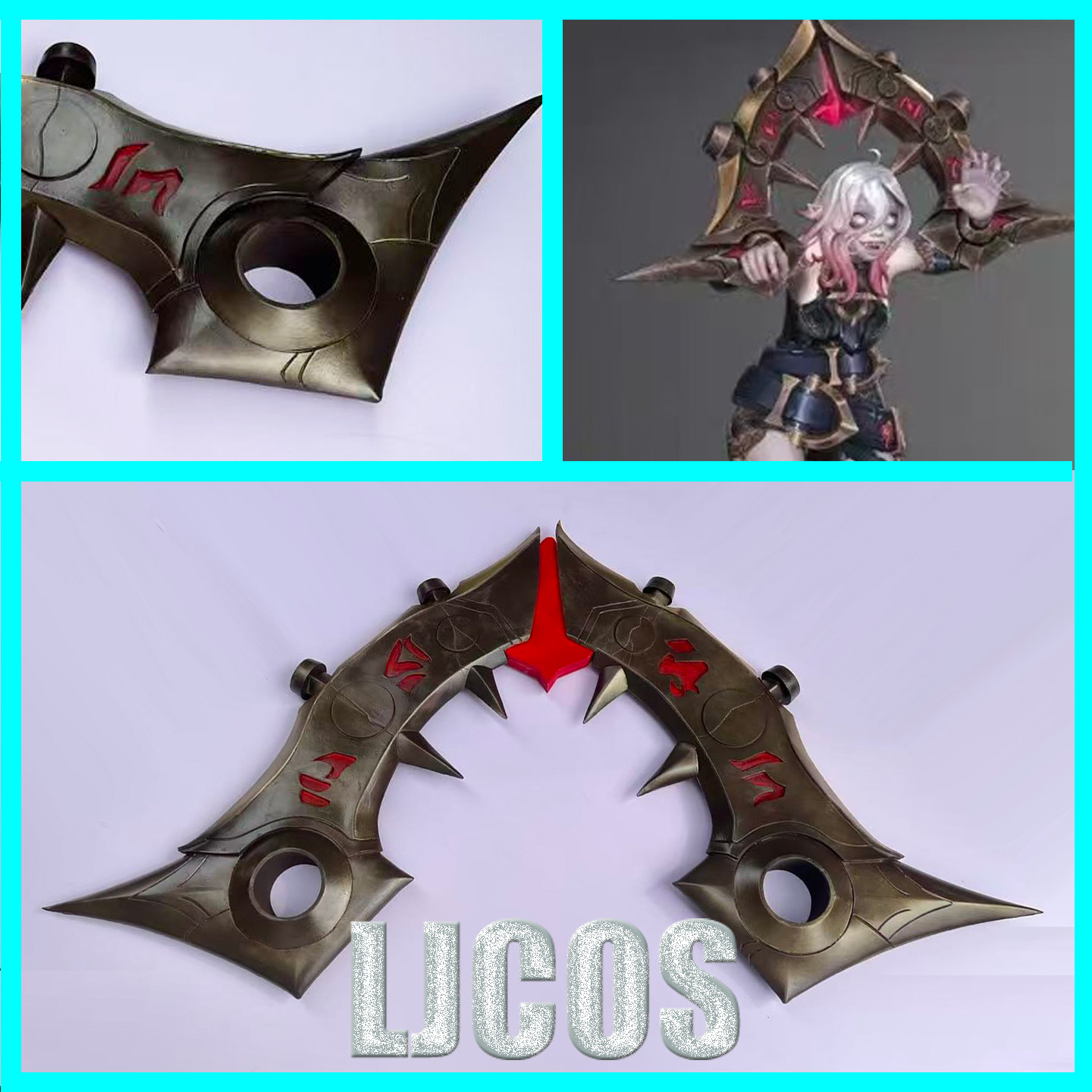 Briar Cosplay Prop - Acessórios de Fantasia para Cosplay LOL