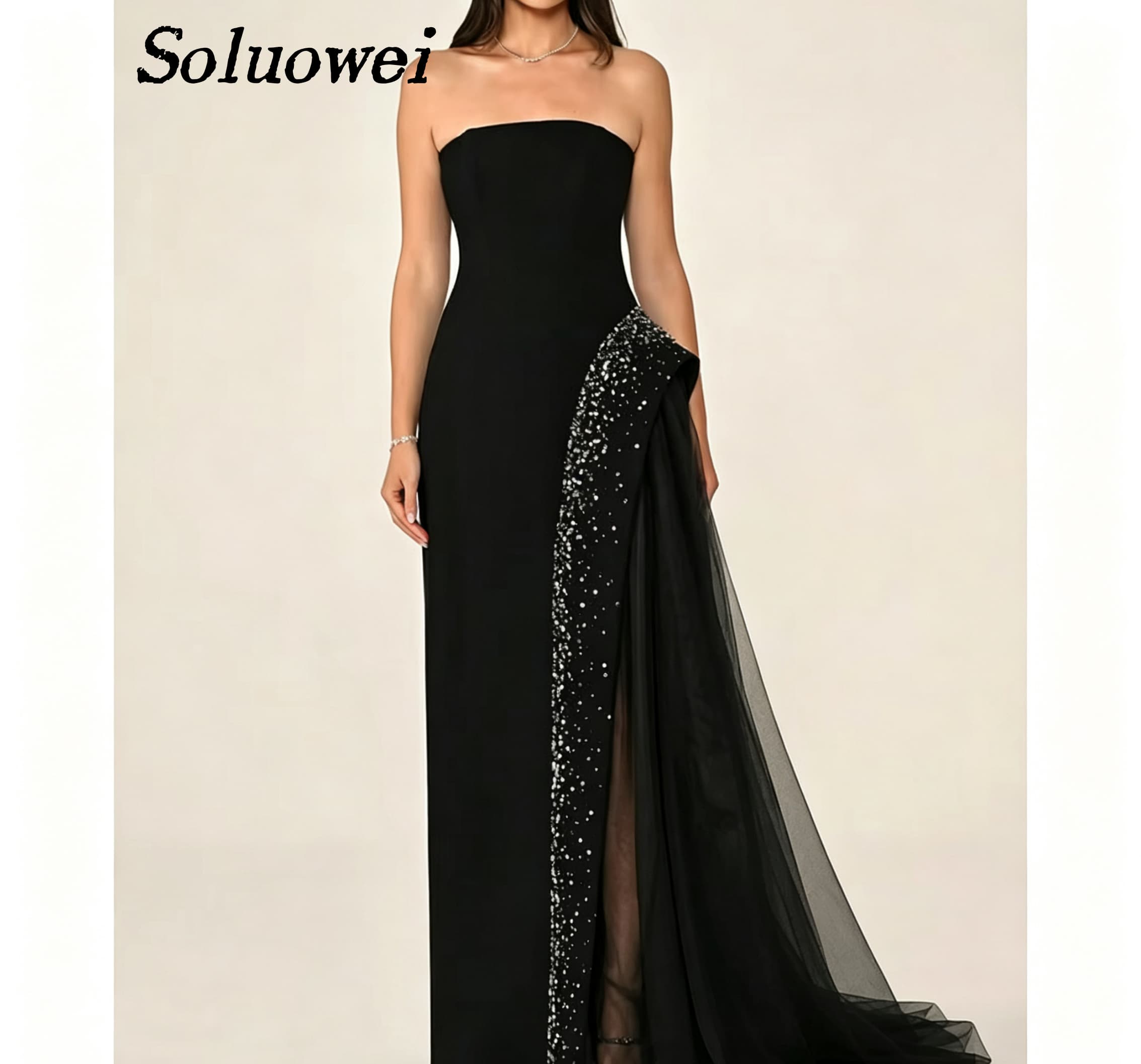 Briar Cosplay Prop - Vestidos de baile elegantes estilo sereia,