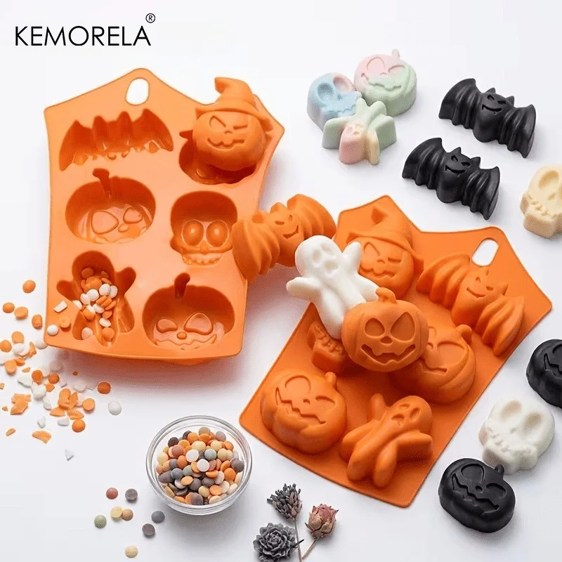 Cosplay Bat Prop - Moldes de Halloween em Silicone Antiaderente,