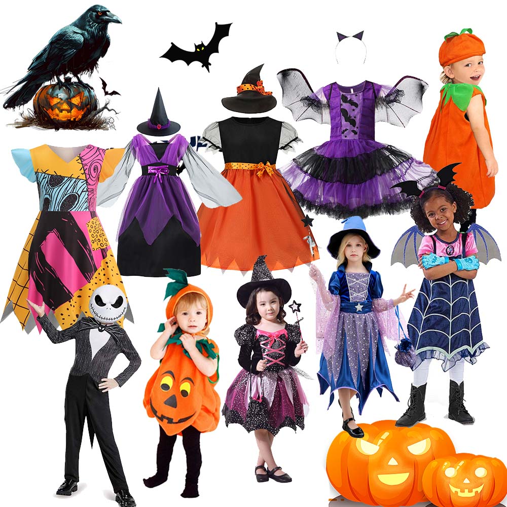 Cosplay Bat Prop - Fantasia Infantil de Halloween: Vestido de