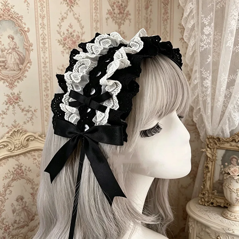 Cosplay Prop Bow - Presilha de Cabelo Kawaii Sweet Lolita