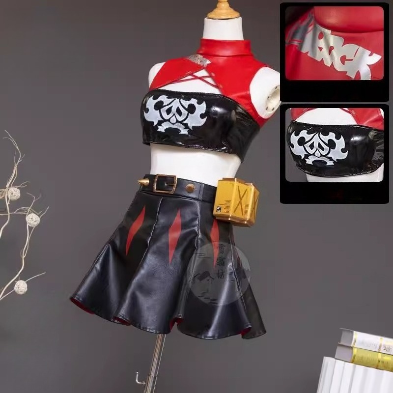 Burnice Cosplay Prop - Fantasia de Cosplay Burnice Whita do