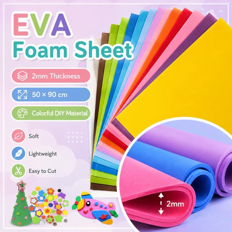 Folhas de Espuma EVA de 2mm, E - Cosplay Props Eva Foam avaliação e preço