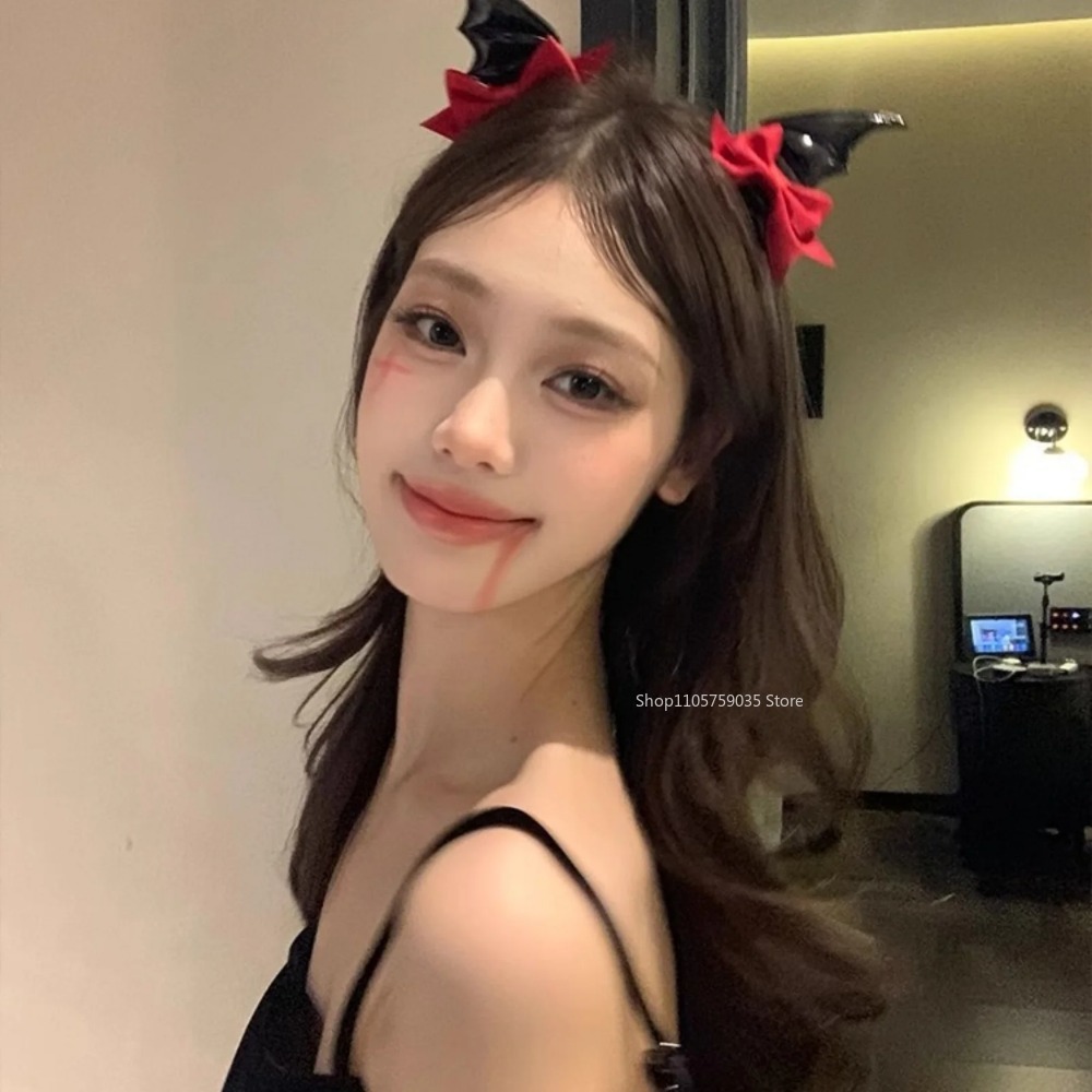 Presilhas de Cabelo com Chifre - Cosplay Bat Prop avaliação e preço