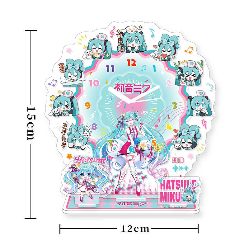 Relógio de Acrílico Hatsune Mi - Acrylic Cosplay Prop avaliação e preço