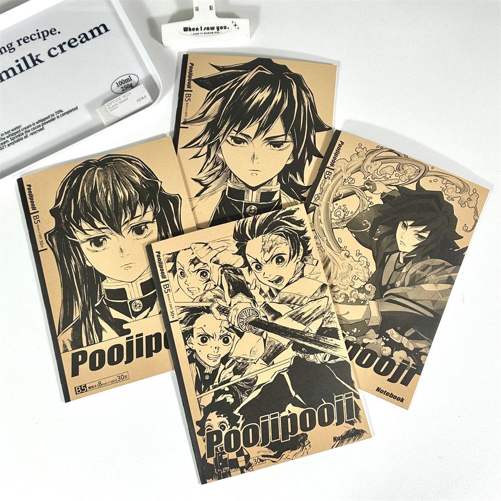 Caderno estilo Demon Slayer B5 - Cosplay Prop Book avaliação e preço