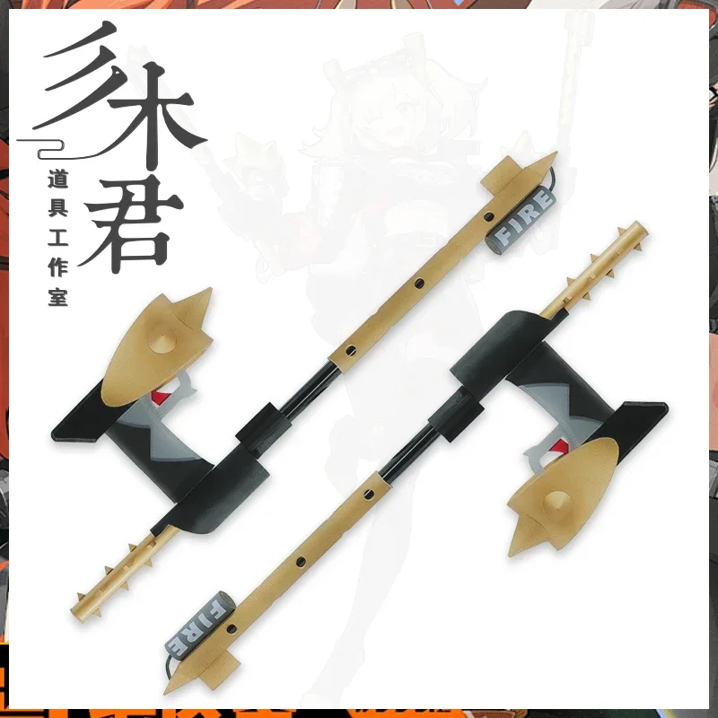 Réplica de Acessório de Cospla - Burnice Cosplay Prop avaliação e preço