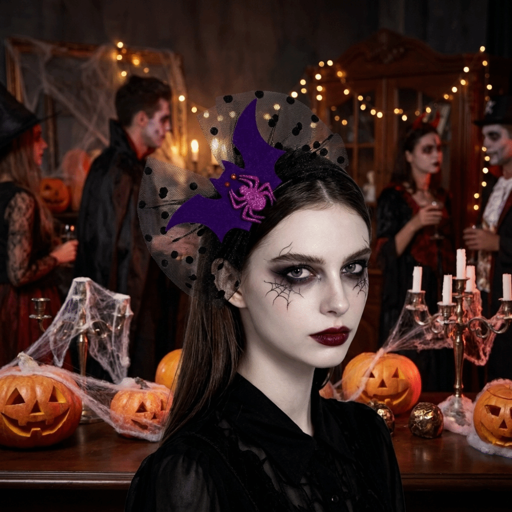 Tiara de Halloween com Bolinha - Cosplay Bat Prop avaliação e preço