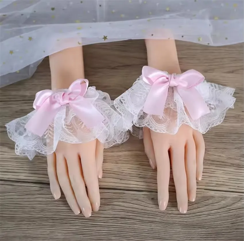 Japonês feminino meninas lolit - Cosplay Prop Bow avaliação e preço