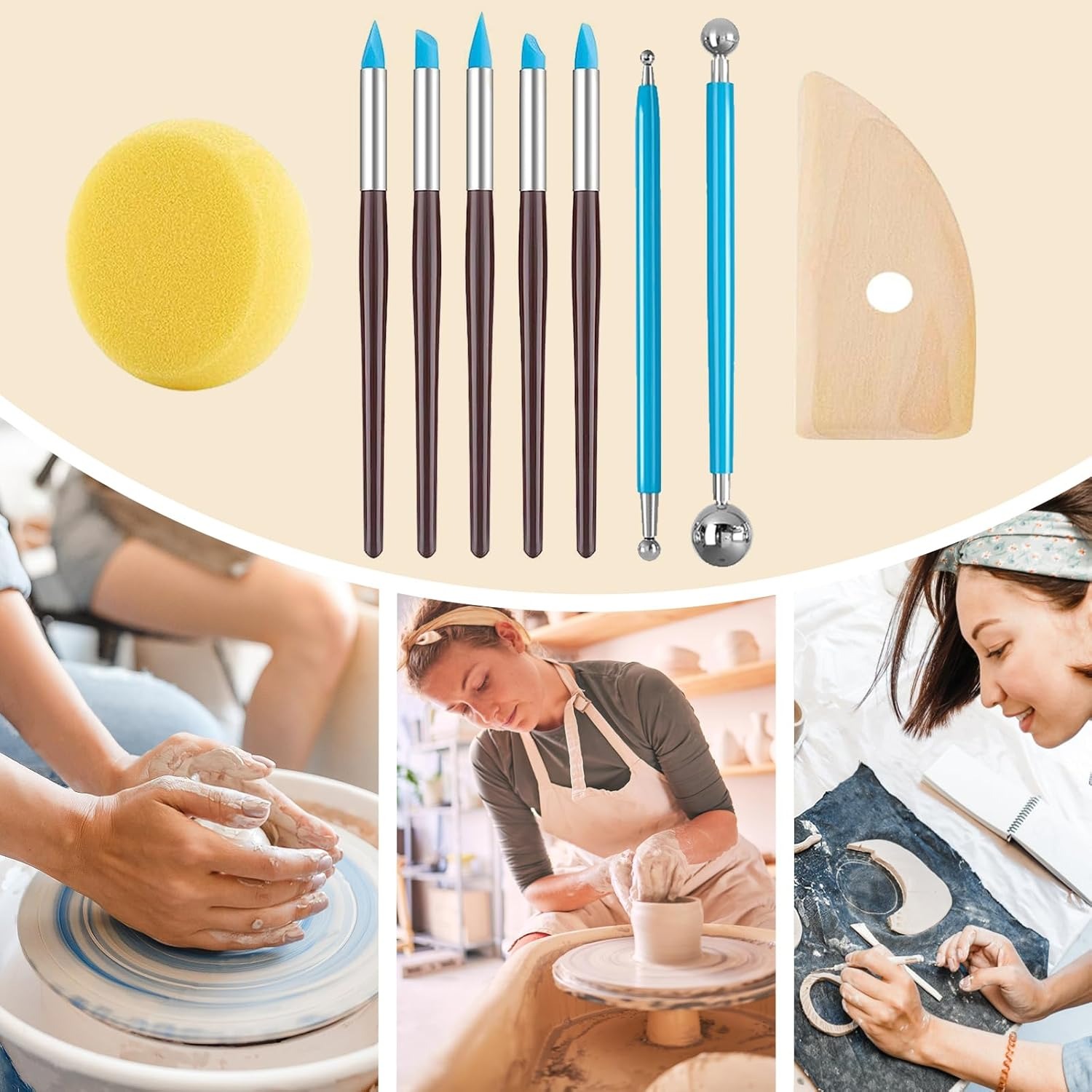 31 pçs/set arte cerâmica fazen - Craft Knife Set avaliação e preço
