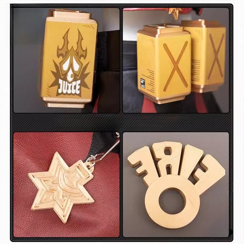 Jogo zenless zona zero burnice - Burnice Cosplay Prop avaliação e preço