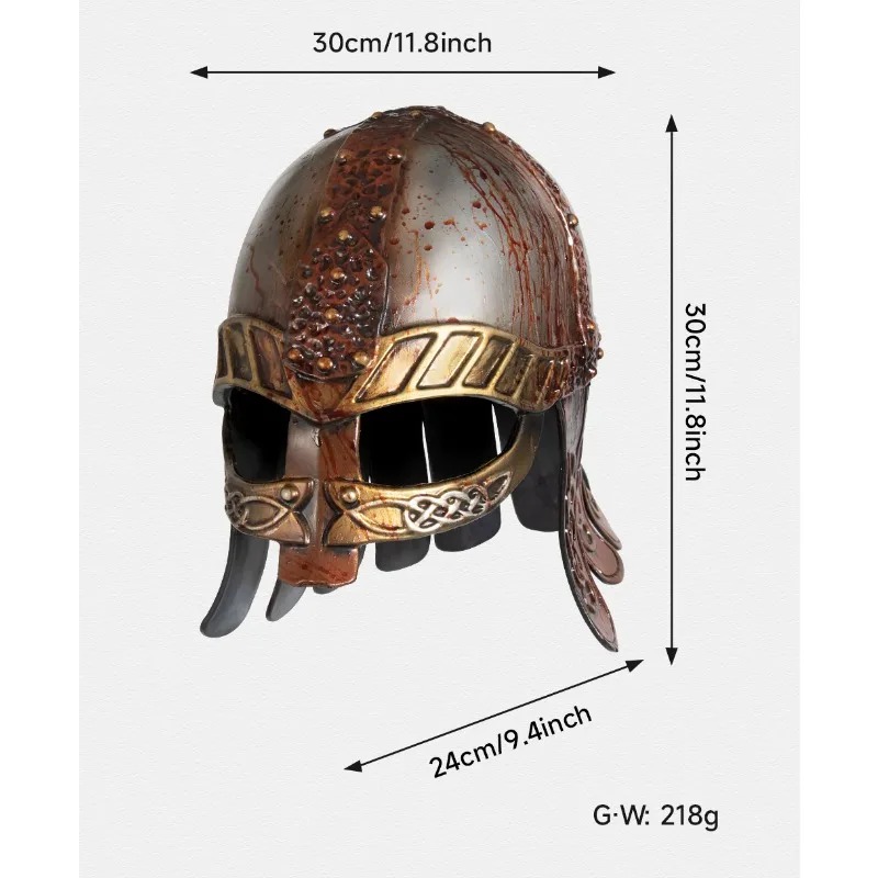Novo Capacete Viking 2026 Medi - Cosplay Props Eva Foam avaliação e preço