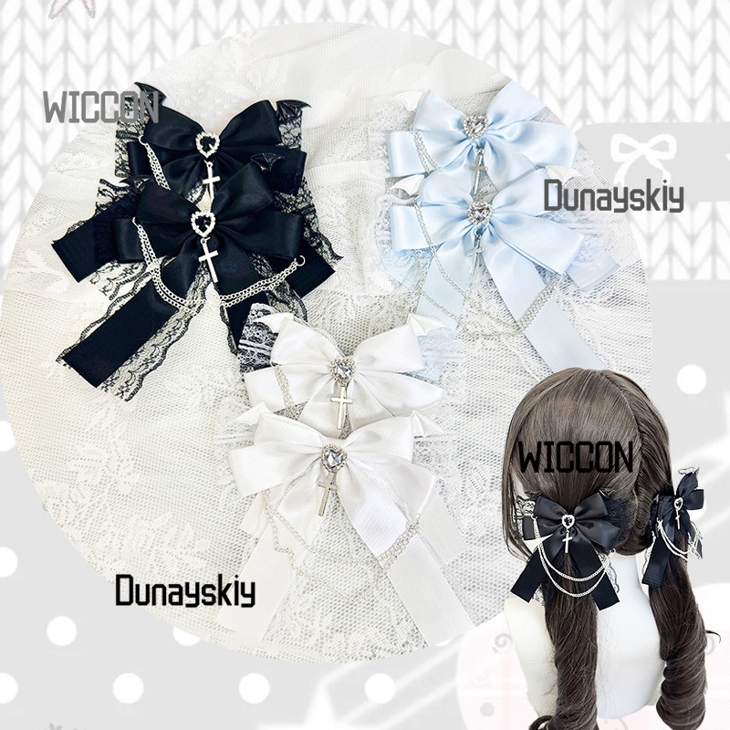 Jirai kei arco produção lolita - Cosplay Prop Bow avaliação e preço