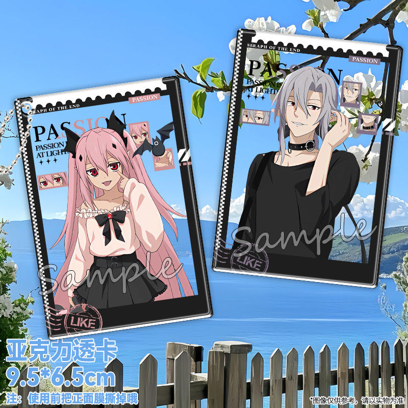Anime serafim do fim hyakuya m - Acrylic Cosplay Prop avaliação e preço