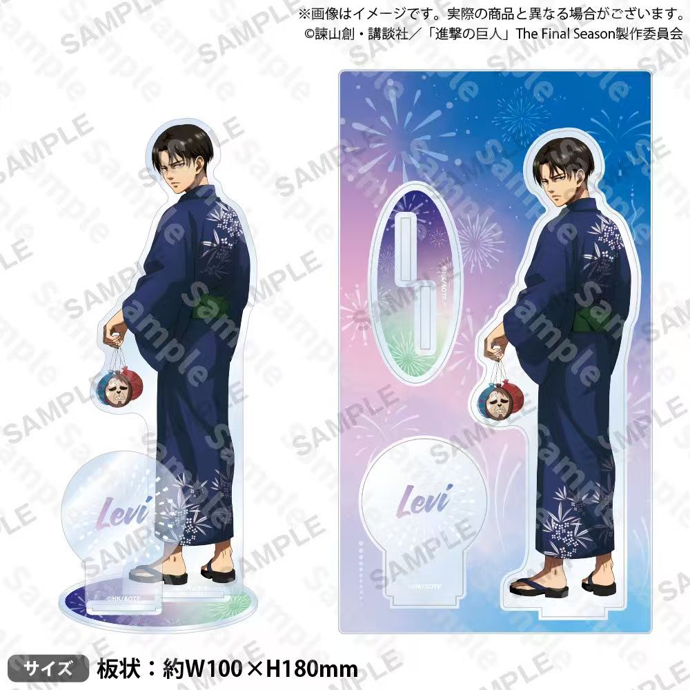 Figurinha Levi de Ataque dos G - Cosplay Prop avaliação e preço