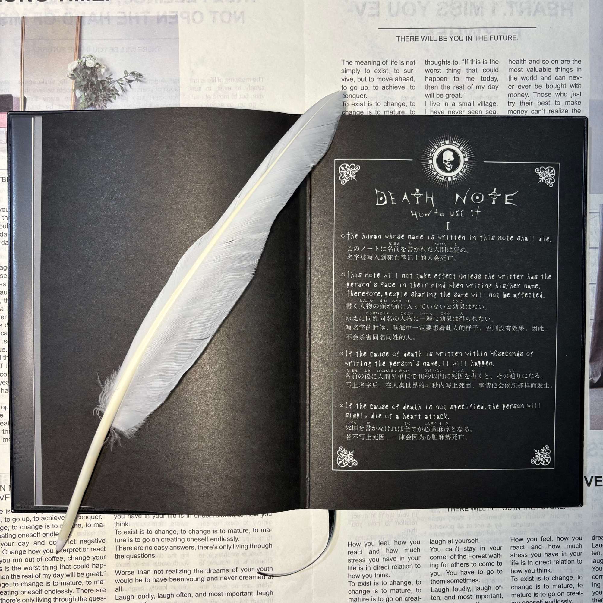 Caderno Periférico Death Note, - Cosplay Prop Book avaliação e preço