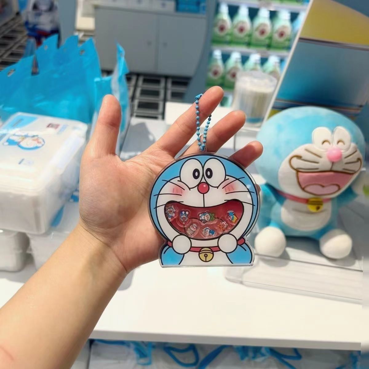 Chaveiro Doraemon Cartoon Shak - Acrylic Cosplay Prop avaliação e preço