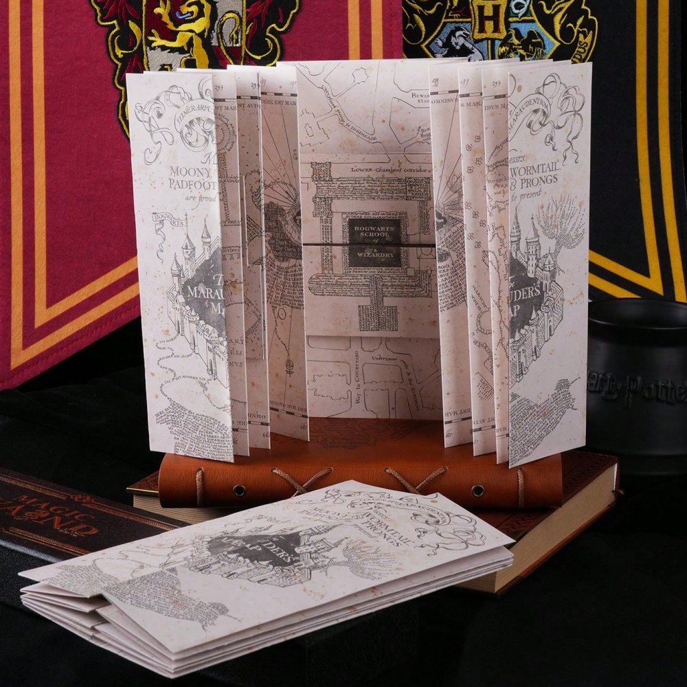 1PC Mapa da Escola de Magia do - Cosplay Prop avaliação e preço